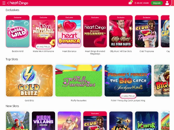 Heart Bingo Desktop Screenshot 3