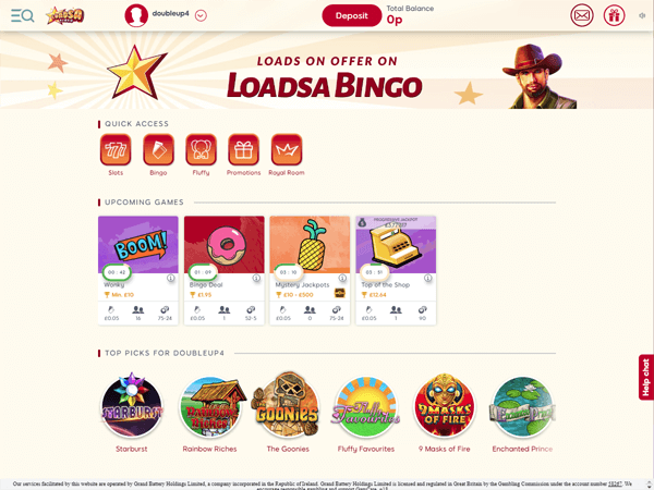 Loadsa Bingo Desktop Screenshot 1
