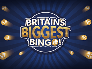Over £100,000 to be won with Britain’s Biggest Bingo at tombola