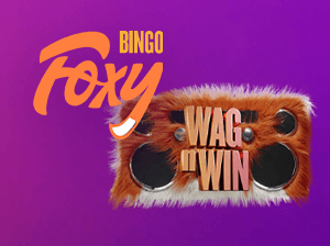 Win guaranteed daily prizes with Foxy Bingo's Wag N Win