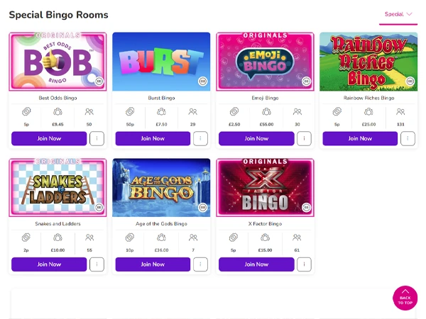 Mecca Bingo Desktop Screenshot 5