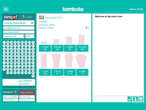 Tombola Bingo Desktop Screenshot 3