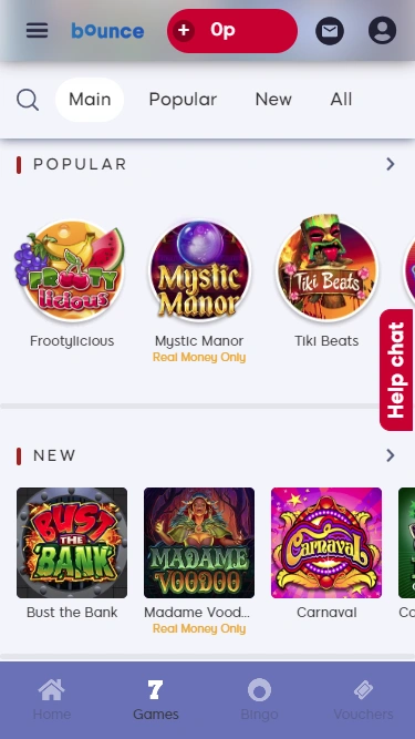 Bounce Bingo Mobile Screenshot 4