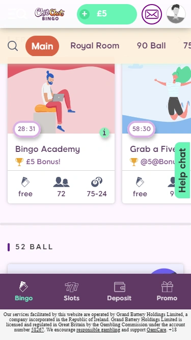 Chit Chat Bingo Mobile Screenshot 5