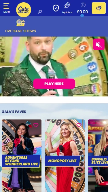 Gala Bingo Mobile Screenshot 4