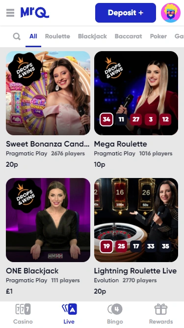 MrQ Bingo Mobile Screenshot 4