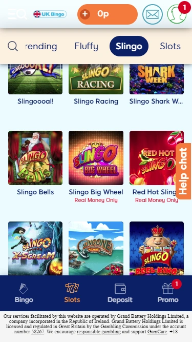 UK Bingo Mobile Screenshot 3
