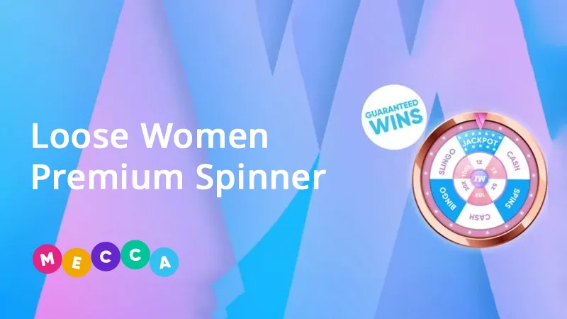 Win up to £1,000 Every Day With the Loose Women Premium Wheel at Mecca Bingo