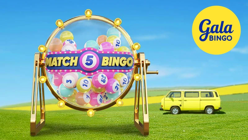 Win Bonuses Worth Up to £100 with Match 5 Bingo at Gala Bingo