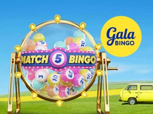 Win Bonuses Worth Up to £100 with Match 5 Bingo at Gala Bingo