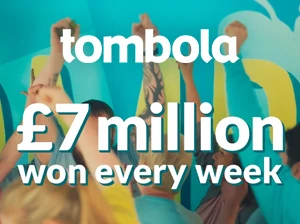 TV ad reveals that £7 million is won at tombola every single week!