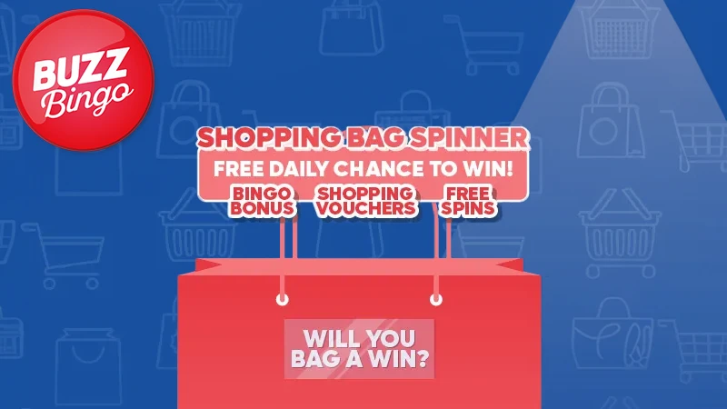Win shopping vouchers worth up to £50 every day at Buzz Bingo
