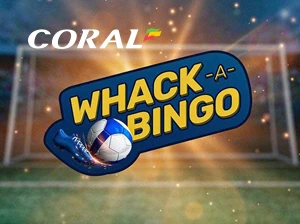 Triple the value of your bingo tickets with Whack-A-Bingo at Coral