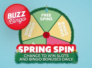 A chance to grab free spins and bingo bonuses at Buzz Bingo in March